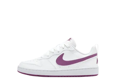 Nike GS Court Borough Low Recraft "White/Hot Fuchsia"