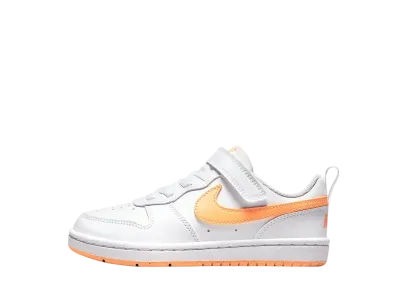 Nike PS Court Borough Low Recraft "White/White/Peach Cream"