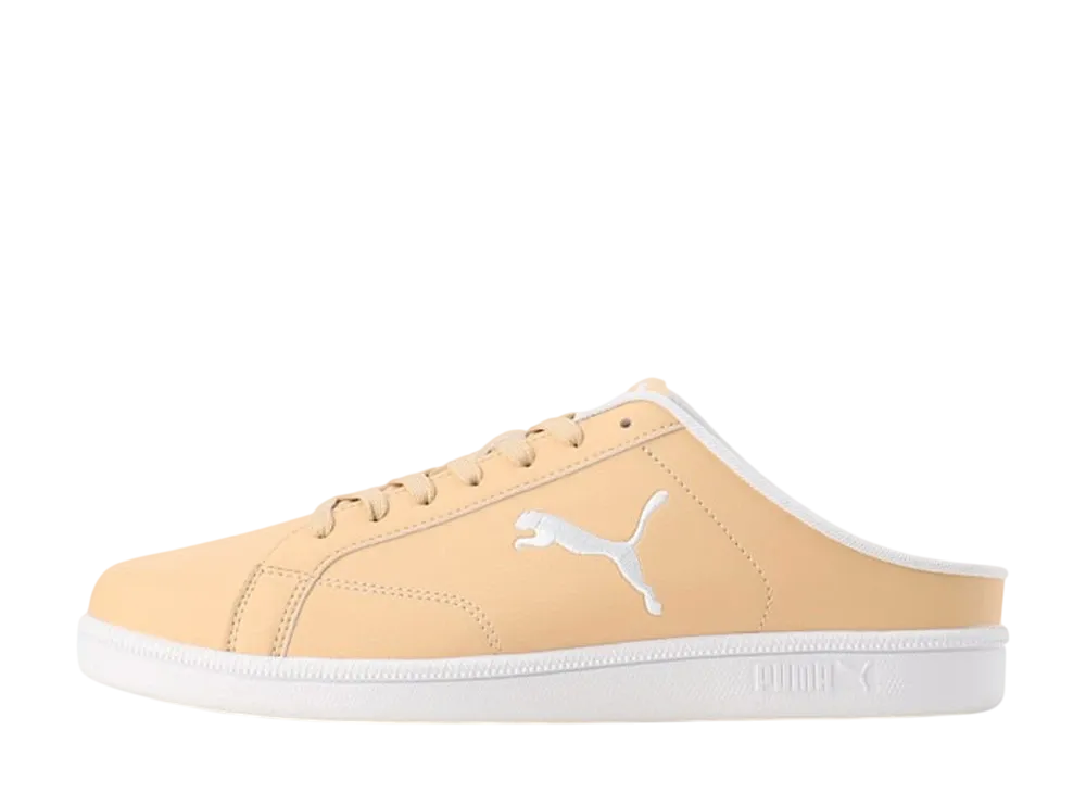 プーマ スマッシュキャット SL ミュール "ペブル/プーマホワイト"