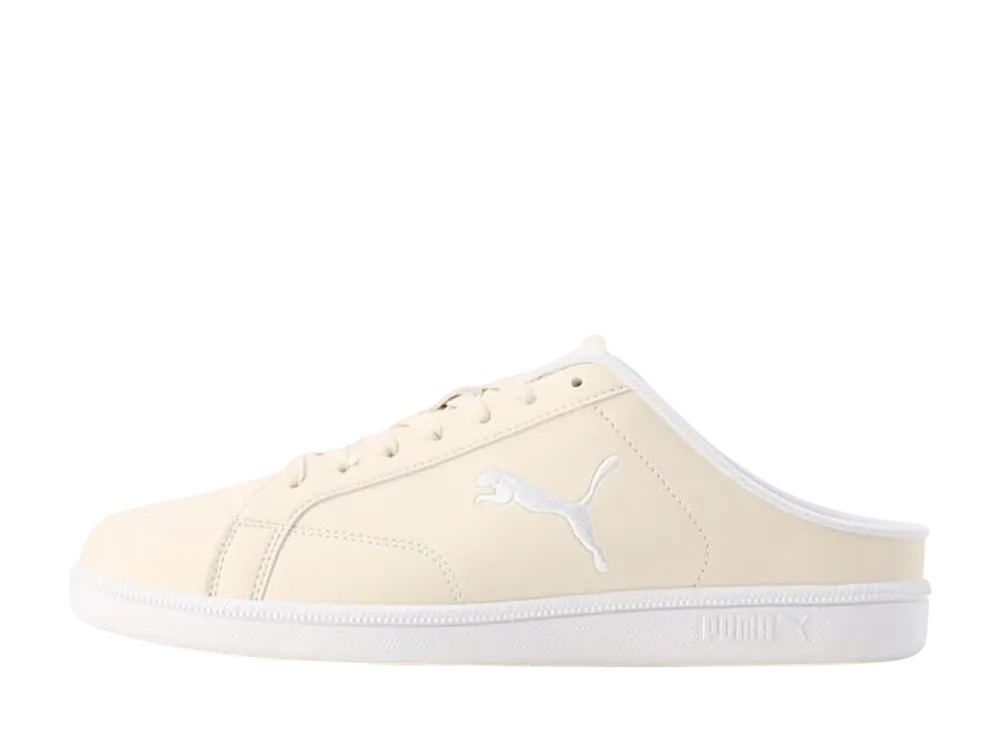 プーマ スマッシュキャット SL ミュール "バーチ/プーマホワイト"