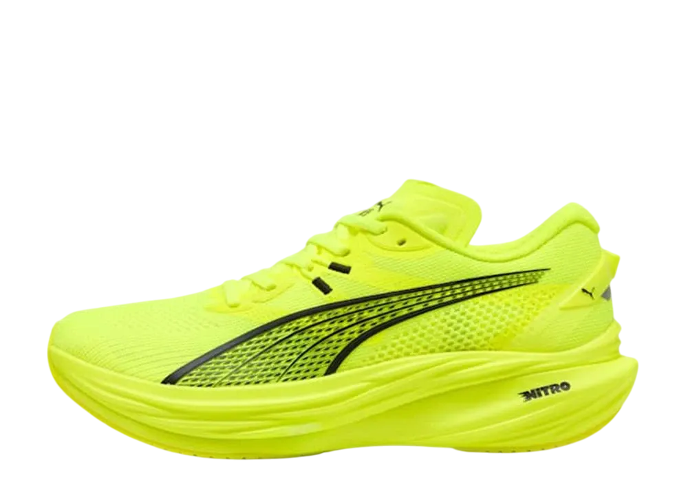 プーマ ディヴィエイト ニトロ3 "イエローアラート/プーマブラック"