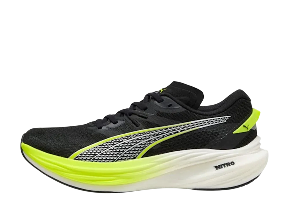 プーマ ディヴィエイト ニトロ3 ワイド "プーマブラック/イエローアラート"