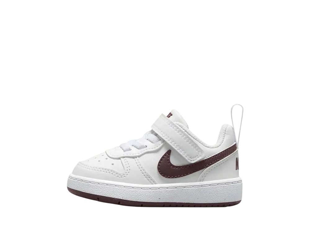 ナイキ TD コートボロー ロー リクラフト "ホワイト/バーガンディクラッシュ" (キッズ)