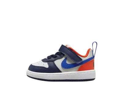 Nike TD Court Borough Low Recraft "Midnight Navy/Team Orange/Light Silver/Hyper Royal"
