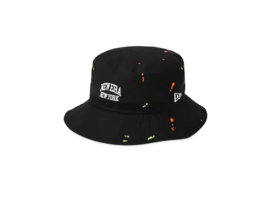 NEW ERA Kid's Bucket 01 Splash Embroidery New Era New York "Black"
