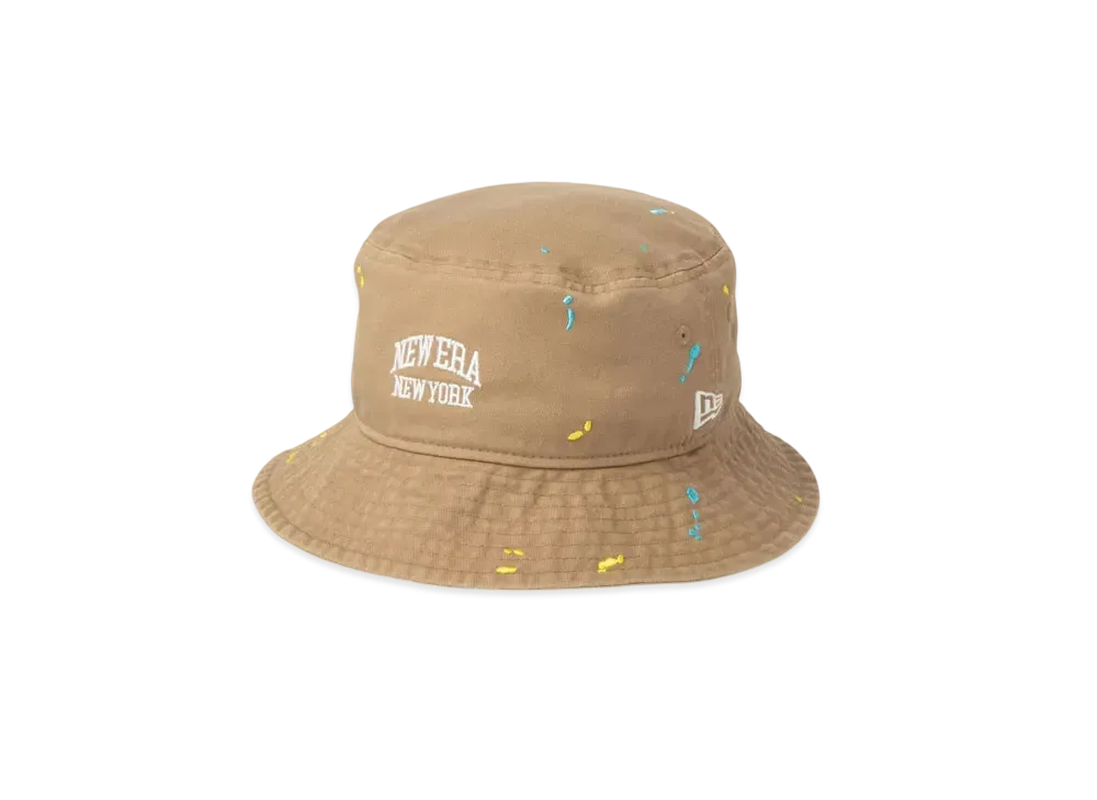 NEW ERA Kid's Bucket 01 Splash Embroidery New Era New York "Khaki"
