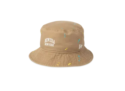 NEW ERA Kid's Bucket 01 Splash Embroidery New Era New York "Khaki"