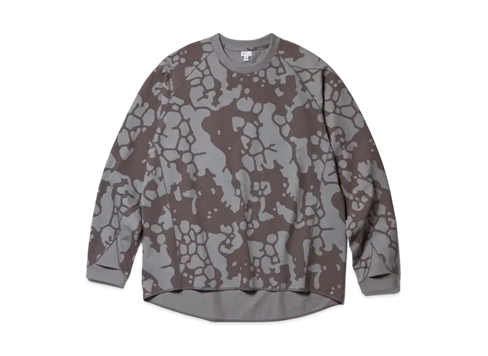 Goldwin 0 Reaction Diffusion Long Sleeve T-Shirt (Unisex) "Zinc Gray"