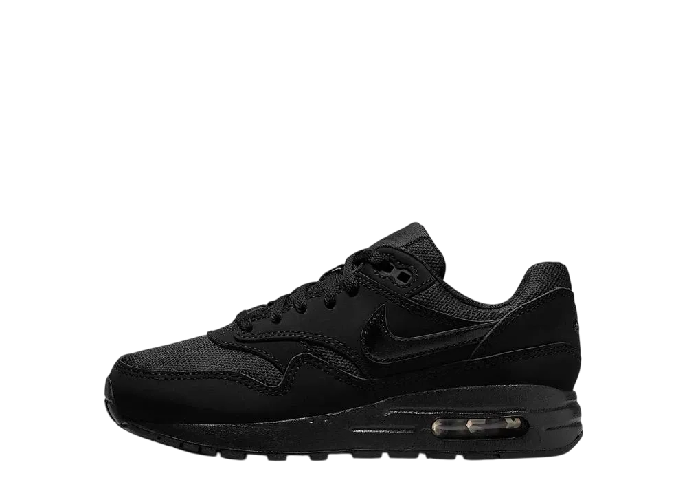 ナイキ GS エアマックス1 "トリプルブラック" (キッズ)