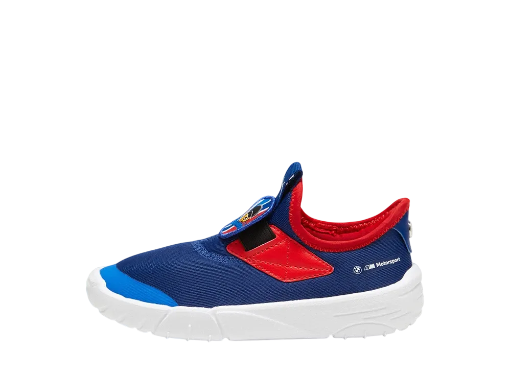 BMW M モータースポーツ × プーマ PS スリップカート "プロブルー/ポップレッド" (キッズ)