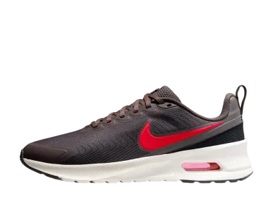 Nike Air Max Nuaxis "Cave Stone/Flat Pewter/Dark Smoke Grey/Bright Crimson"