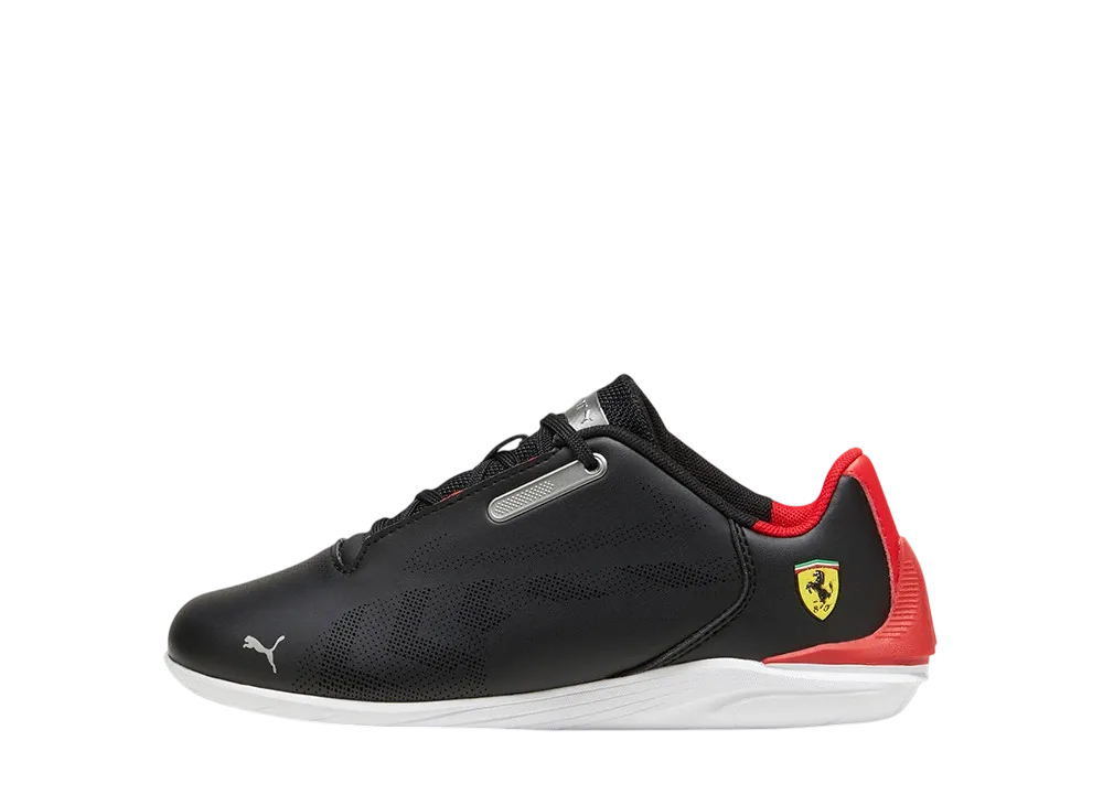 スクーデリア フェラーリ × プーマ GS ドリフトキャット デシマ2.0 "プーマブラック/ロッソコルサ" (キッズ)
