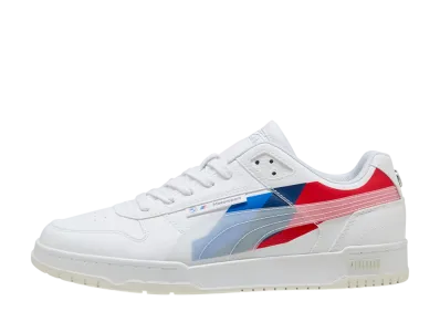 BMW M Motorsport × Puma RBD Game Low "Puma White/Pop Red"