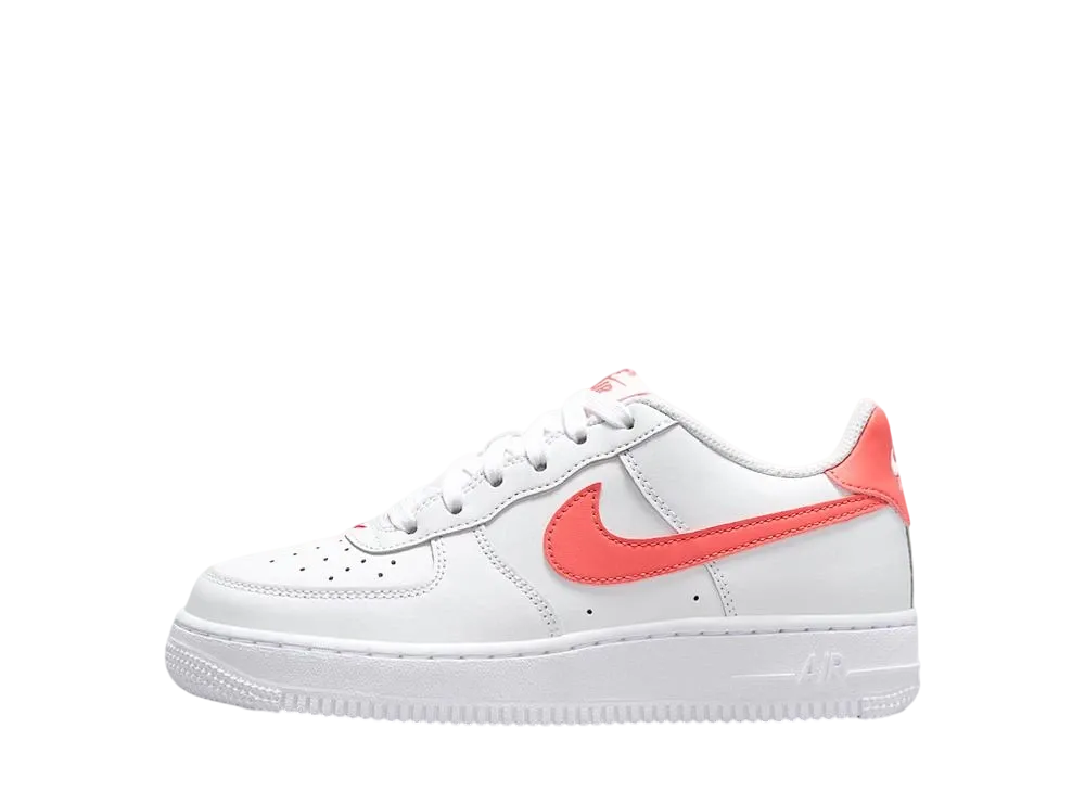 ナイキ GS エアフォース1 "ホワイト/マジックエンバー" (キッズ)