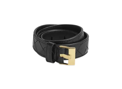 Bottega Veneta Watch Belt "Black"