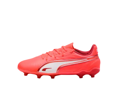 Puma GS King Match FG/AG "Glowing Red/Puma White/Red Fire"
