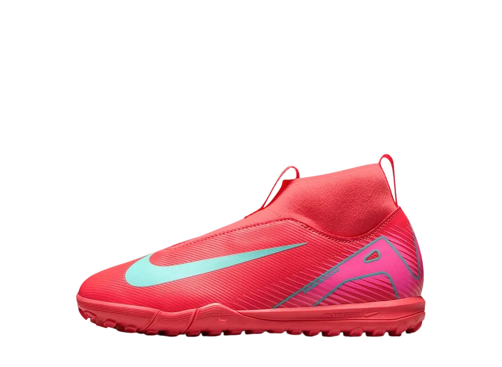 ナイキ GS マーキュリアル スーパーフライ10 アカデミー "エンバーグロー/オーロラグリーン" (キッズ)