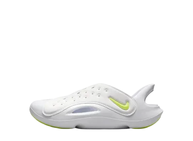 Nike GS Aqua Swoosh "White/Pure Platinum/Volt"