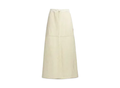 adidas Luxflow Casual Woven Layered Skirt "Warm Vanilla"