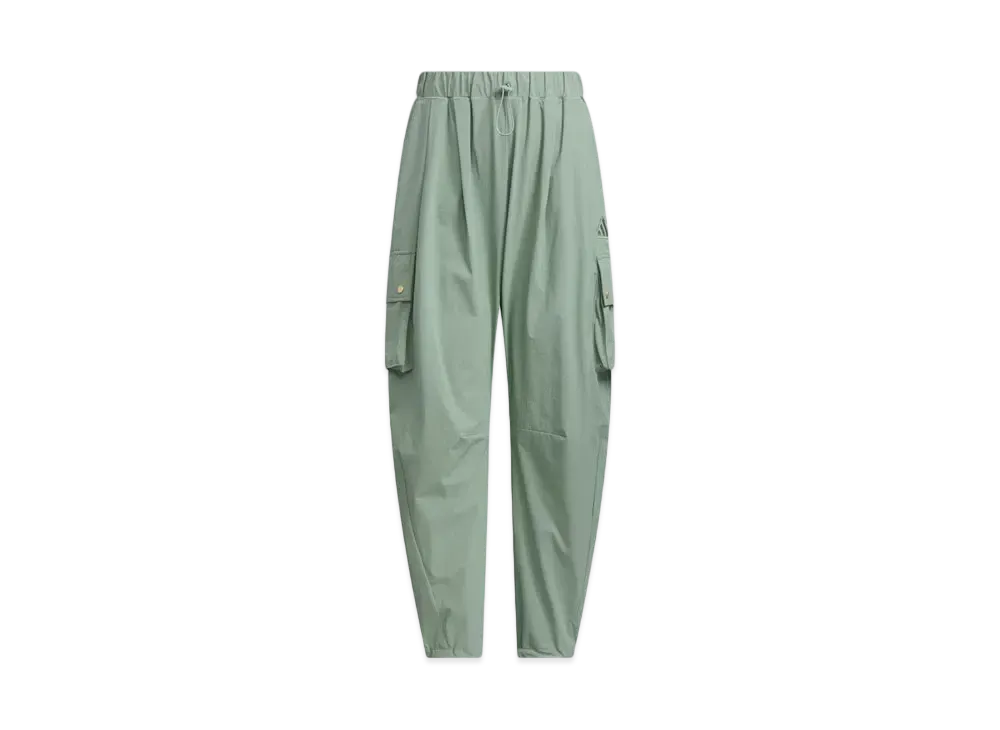 adidas Luxflow Casual Cargo Pants "Silver Green"