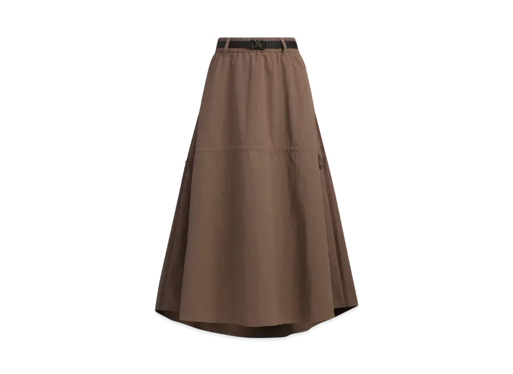 adidas Luxflow Loose-Fit Stretch Woven Skirt "Earth Strata"