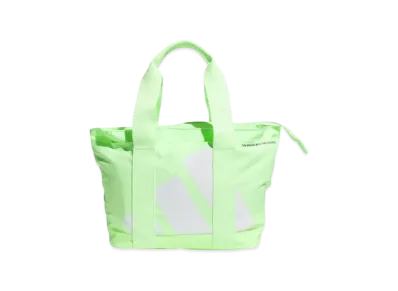 adidas Bold Logo Round Tote Bag "Green Spark"
