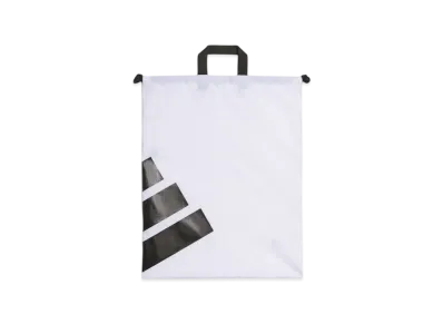 adidas Bold Logo Shoes Sack "White"