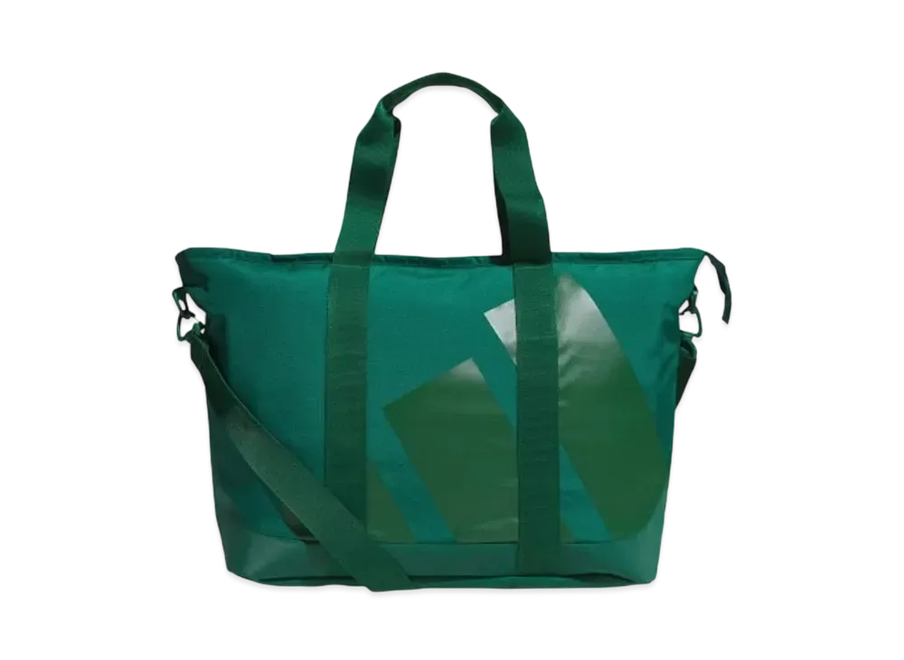 adidas Bold Logo Tote Bag "Collegiate Green"