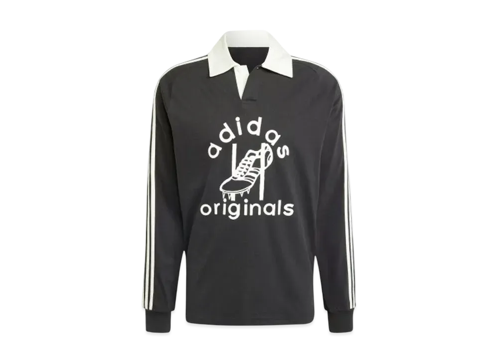 adidas Rugby Polo Shirt "Black"
