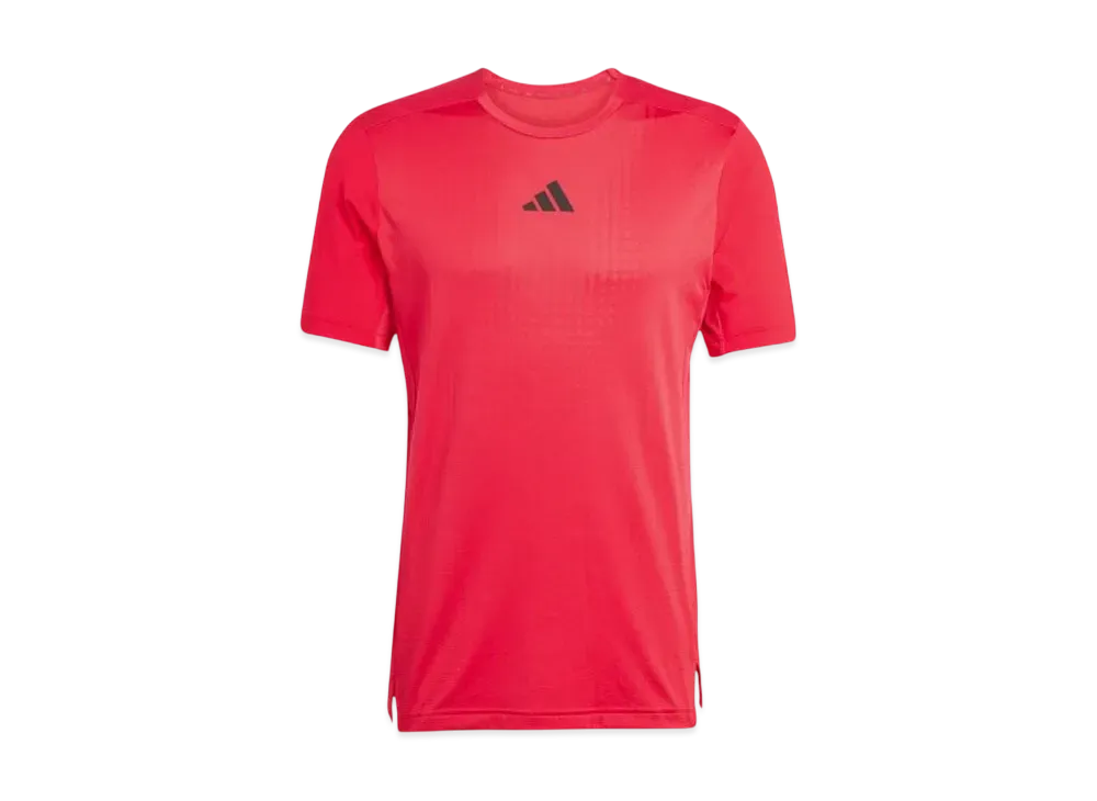 adidas Airchill Short Sleeve T-shirt "Pure Ruby/Better Scarlet"