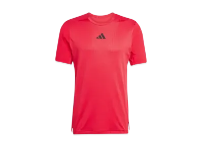 adidas Airchill Short Sleeve T-shirt "Pure Ruby/Better Scarlet"