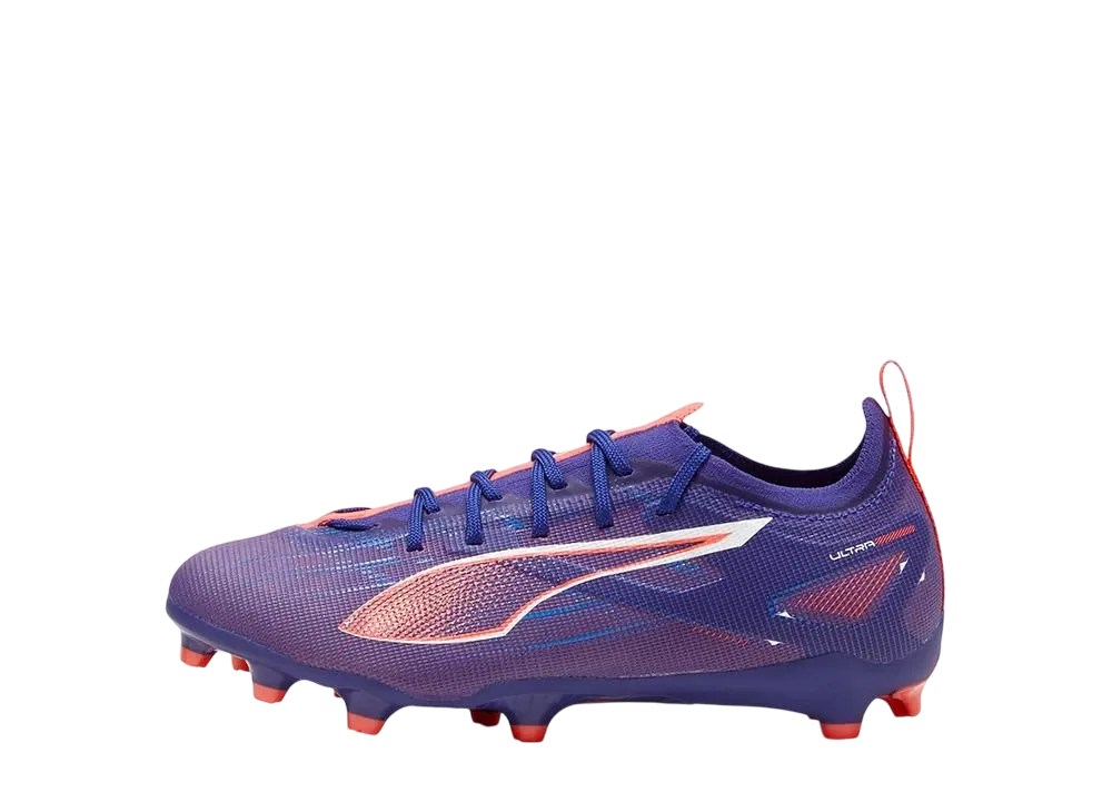 プーマ GS ウルトラ5 プロ FG/AG "ラピスラズリ/プーマホワイト/サンセットグロー" (キッズ)