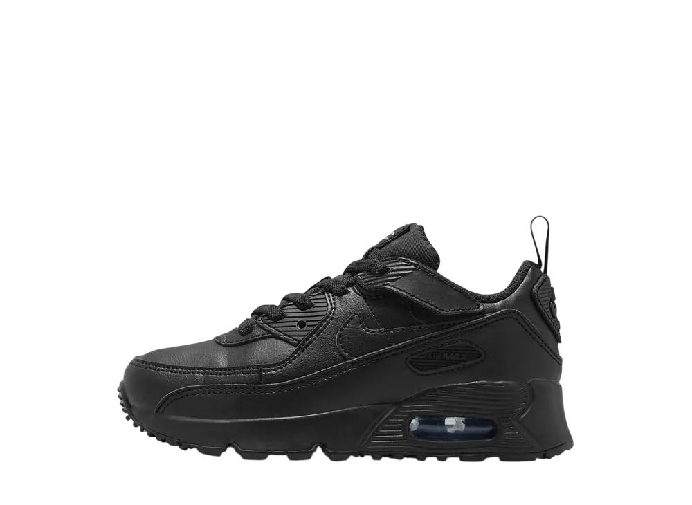 Nike PS Air Max 90 EasyOn "Triple Black"