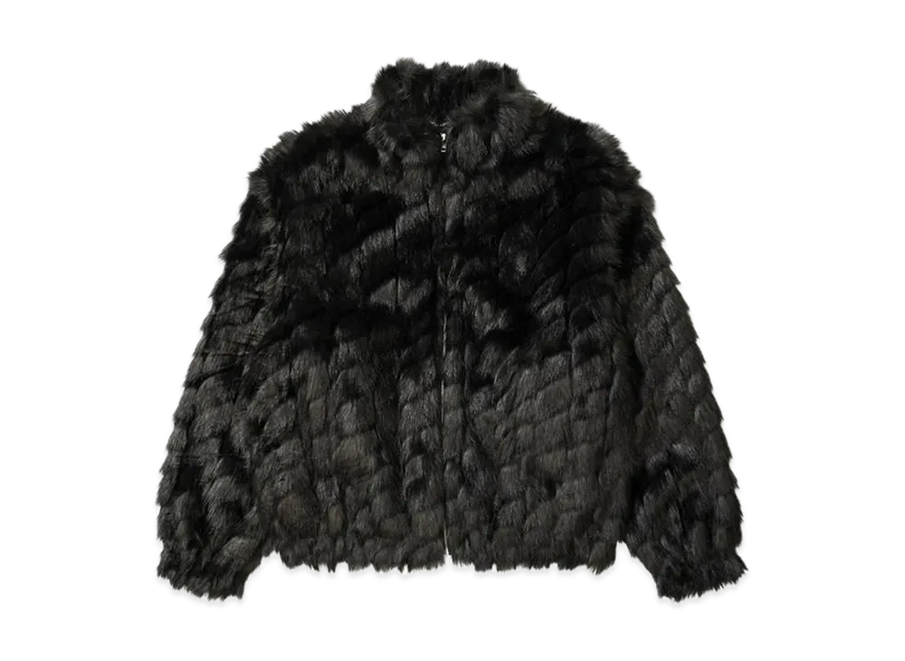Supreme 2-Tone WINDSTOPPER Faux Fur Jacket "Black"