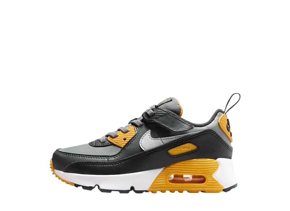 Nike PS Air Max 90 EasyOn "Smoke Grey/Anthracite/White/Light Smoke Grey"