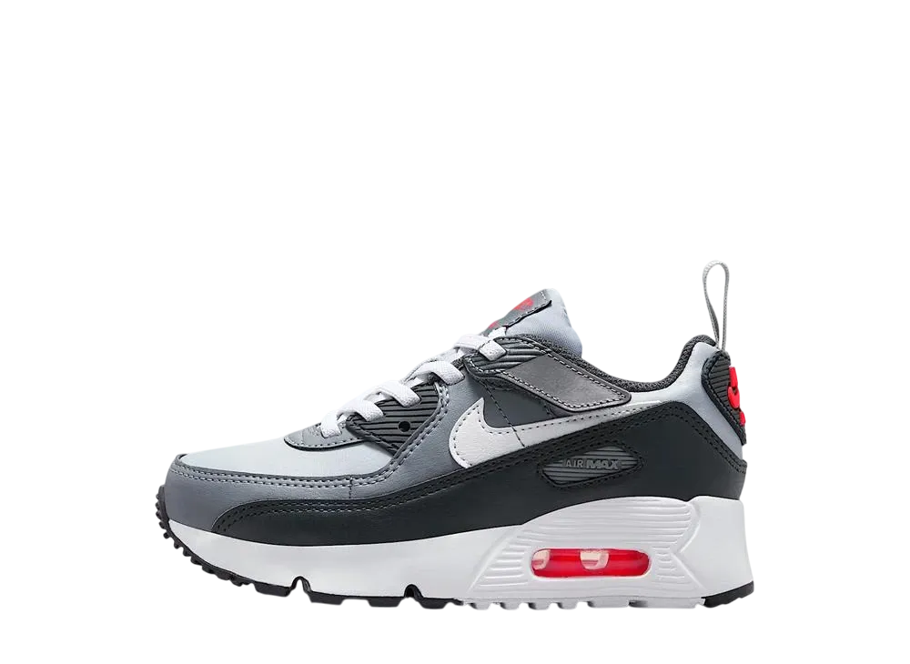 Nike PS Air Max 90 EasyOn "Wolf Grey/Cool Grey/Anthracite/White"