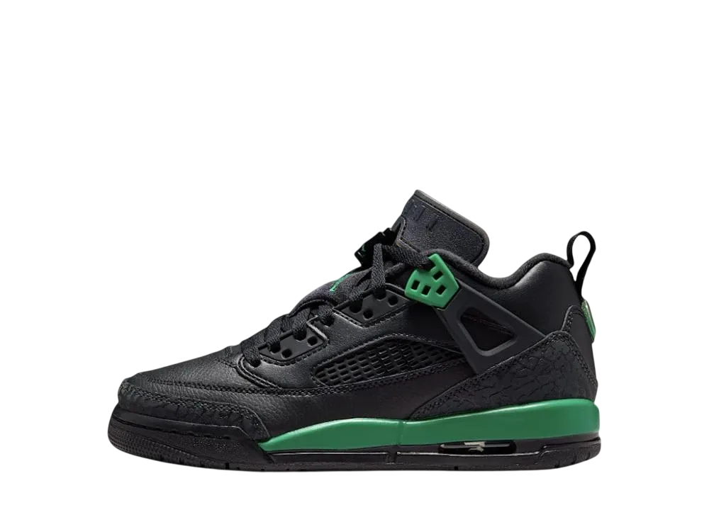 ナイキ GS スパイジーク ロー "ブラック/パイングリーン" (キッズ)