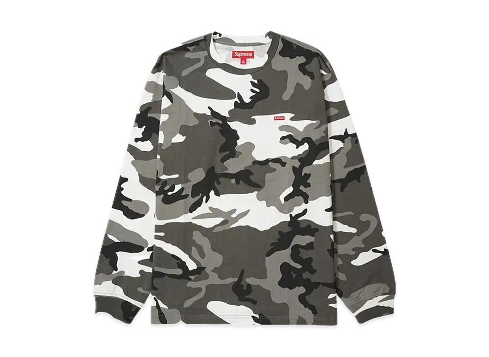 Supreme Small Box L/S Tee "Snow Camo" (25SS)