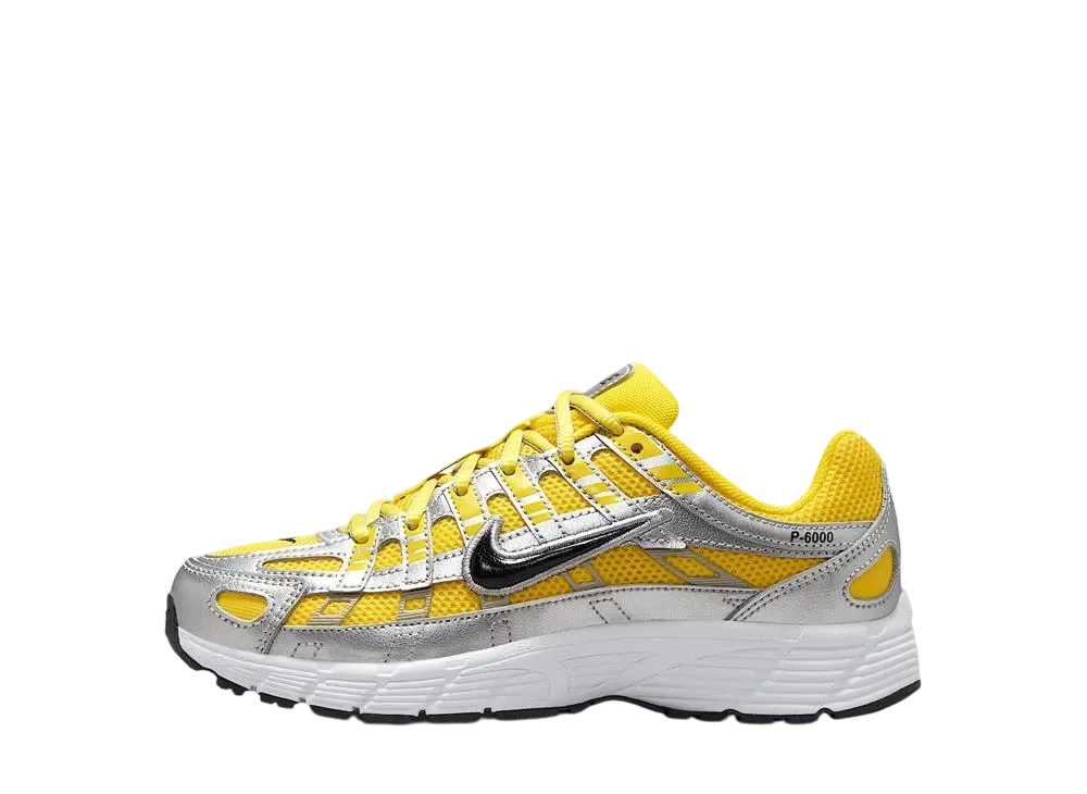ナイキ GS P-6000 "ライトニング/メタリックシルバー/ホワイト/ブラック" (キッズ)