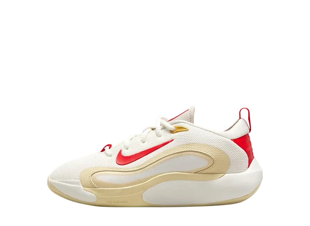 ナイキ GS アイソフライ "セイル/ライトぼ０ん/ライトカーキ/ユニバーシティレッド" (キッズ)