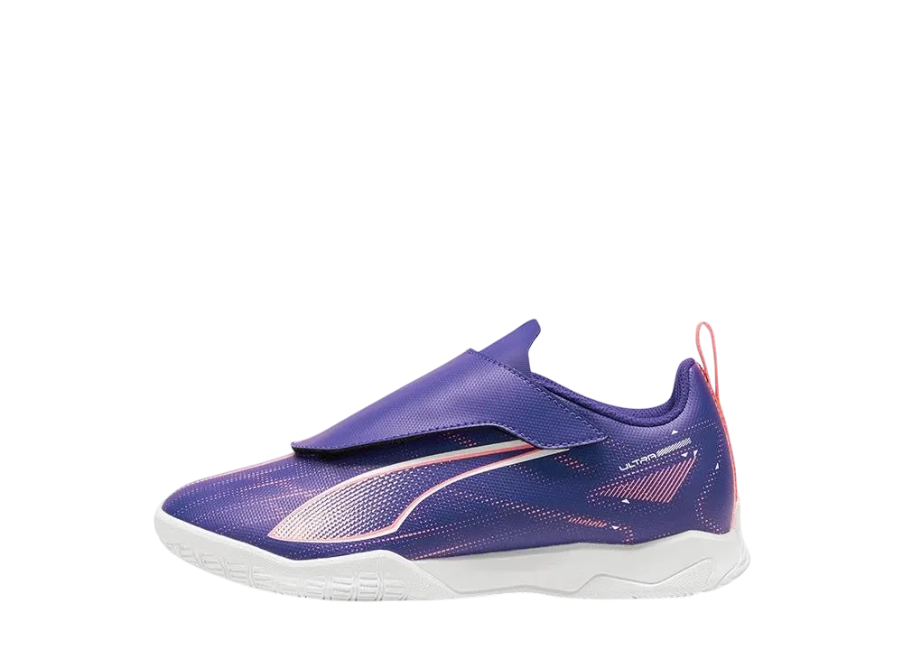 プーマ PS ウルトラ5 プレイ IT "ラピスラズリ/プーマホワイト/サンセットグロー" (キッズ)