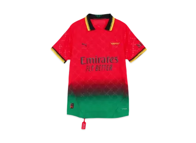 PUMA x AC MILAN x Off-White Authentic Short Sleeve Uniform "For All Time Red/Puma Black"