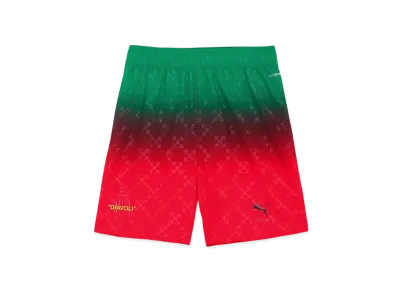 PUMA x AC MILAN x Off-White Authentic Shorts "For All Time Red/Puma Black"