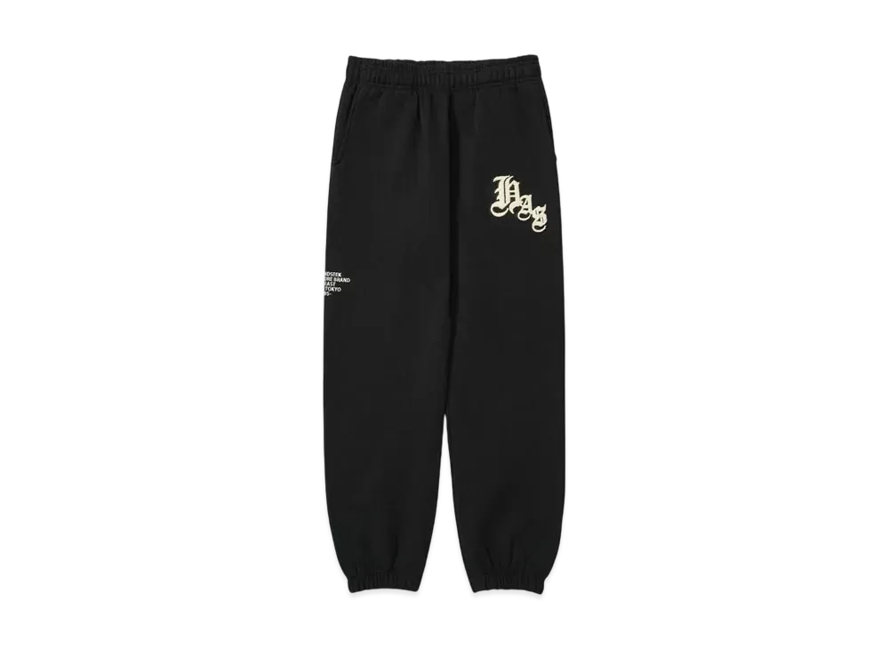 Hide and Seek HAS Sweat Pant "BLACK"