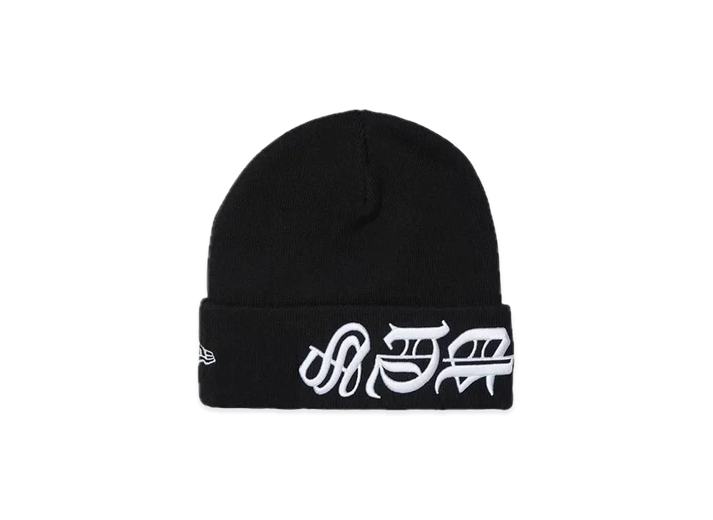Supreme New Era Blackletter Beanie "Black"