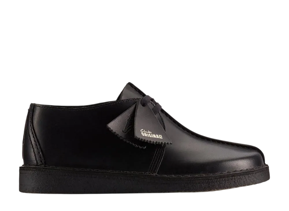 Clarks Desert Trek "Black Smooth Leather"