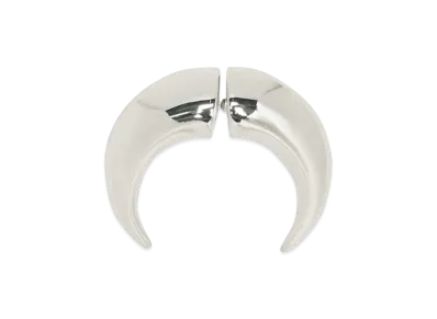 Marine serre SILVER PLATED SHAMANIC STUD "SHINY SILVER"