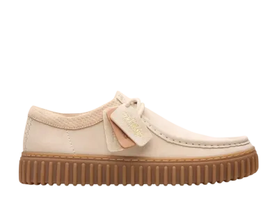 Clarks Torhill Lo "Ecru Suede"