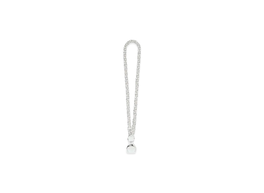 Marine serre SILVER PLATED MOON BRAIDED CHAIN "SHINY SILVER"