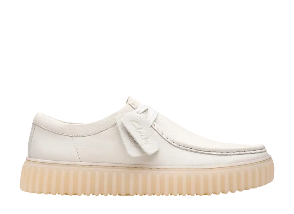 Clarks Torhill Lo "White Leather"